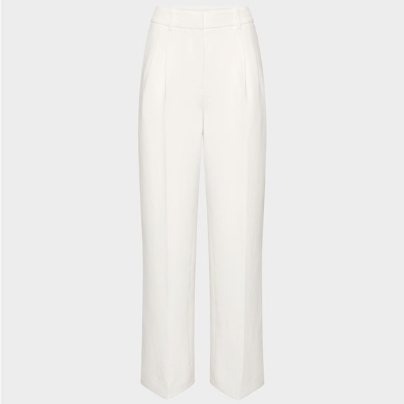 Aritzia The Effortless Pant™ - Crepette™ in Light Birch SZ 10 - Picture 5 of 10